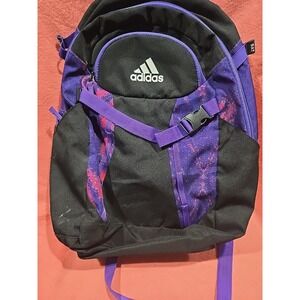 Adidas Backpack Bat Pack Baseball Softball Equipment Black Purple